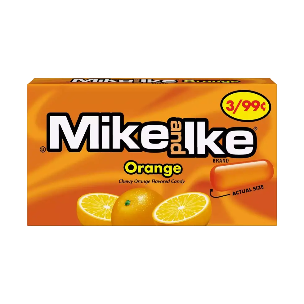 Mike and Ike Minis Orange 0.78 oz. Case 24ct