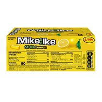 Mike and Ike Minis Sour Lemon 0.78 oz Case 24 - candy
