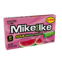 Mike and Ike Minis Sour Watermelon Chewy Candies 0.78 oz