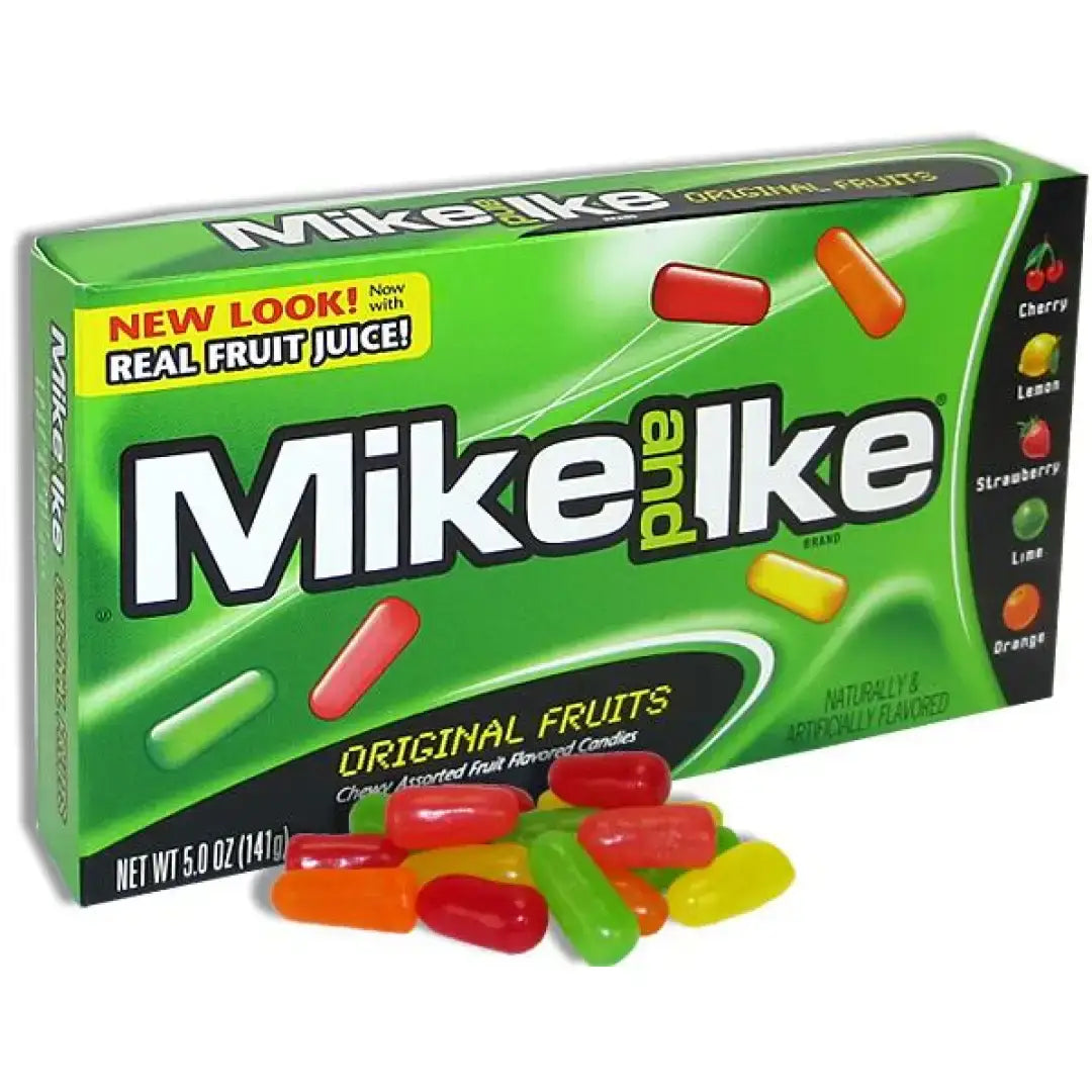 MIKE AND IKE ORIGINAL FRUITS THEATRE BOX 5oz/141g 12ct GW