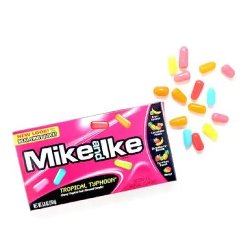 MIKE AND IKE TROPICAL TYPHOON 5 OZ THEATER BOX 12ct - candy