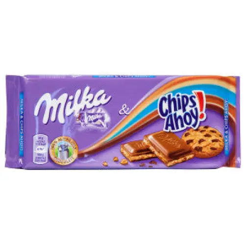 MILKA CHIPS AHOY COOKIE 3.5 OZ-100g Case 24