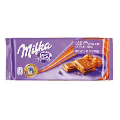 MILKA NOISETTE BAR 3.5 OZ-100g Case 24