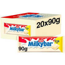 Milkybar White Chocolate Block 90g UK Nestlé Sharing Block