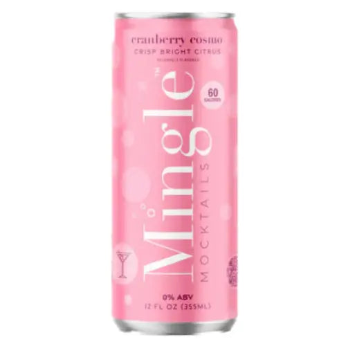 Mingle Mocktails Non-Alcoholic Cranberry Cosmo 355ml/ 12 fl