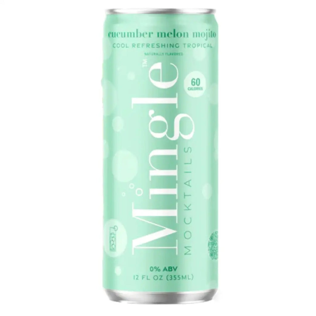 Mingle Mocktails Non-Alcoholic Cucumber Melon Mojito 355ml/