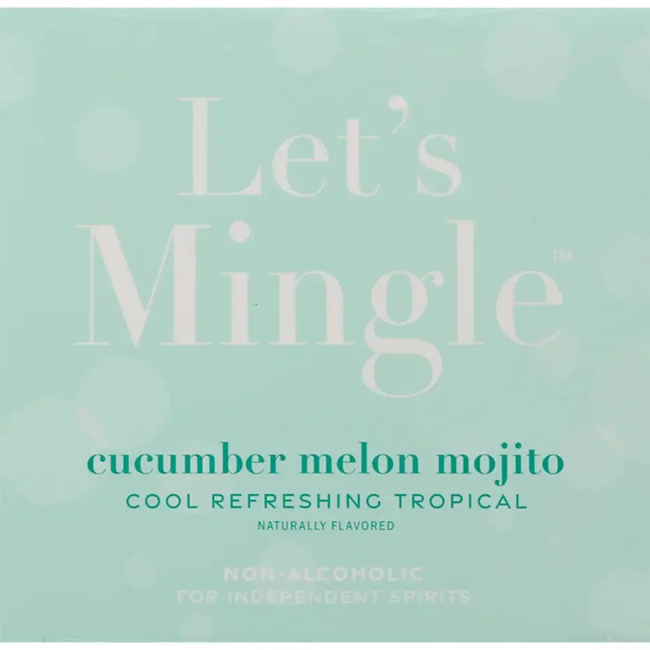 Mingle Mocktails Non-Alcoholic Cucumber Melon Mojito 355ml/