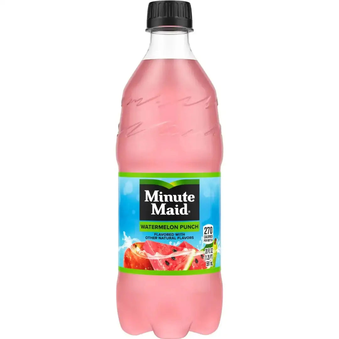 Minute Maid Watermelon Punch 20oz 591ml Bottle 24 pack