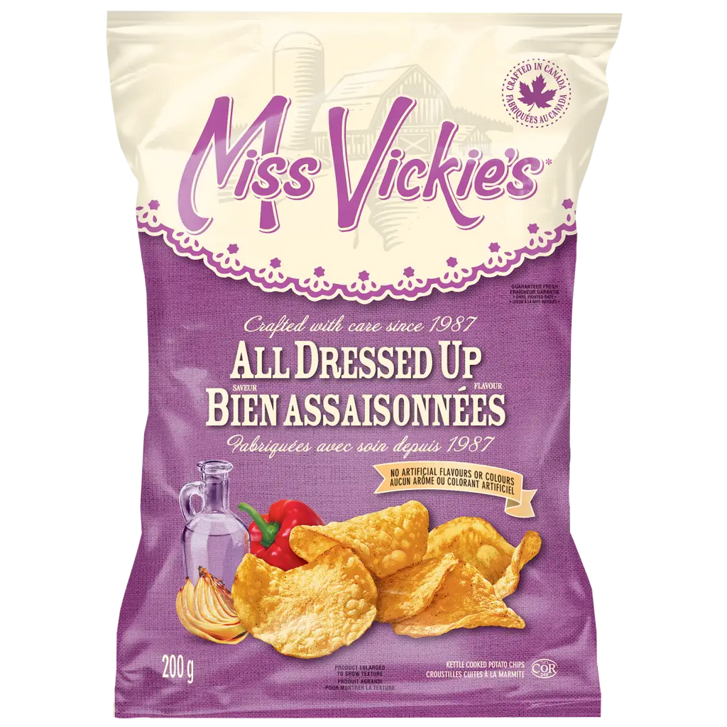 Miss Vickie’s All Dressed Up Flavour Kettle Cooked Potato