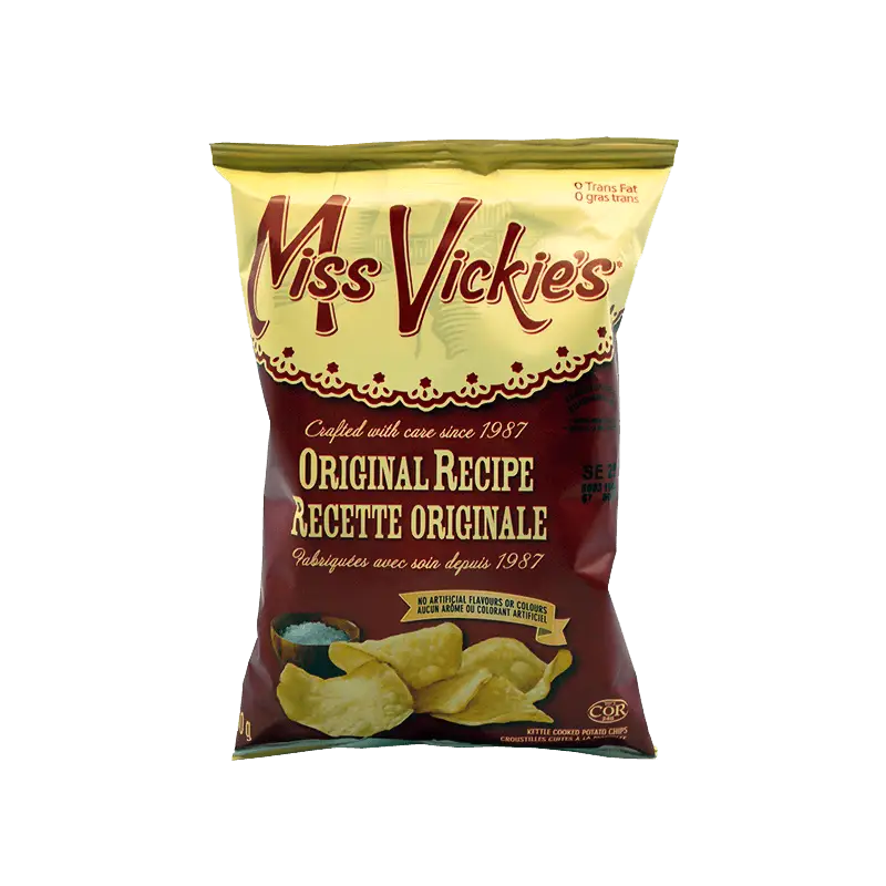 Miss Vickie’s Original Recipe Potato Chips- Case 55g - 36