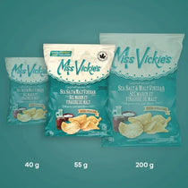 Miss Vickies Sea Salt & Malt Vinegar Kettle Cooked Potato