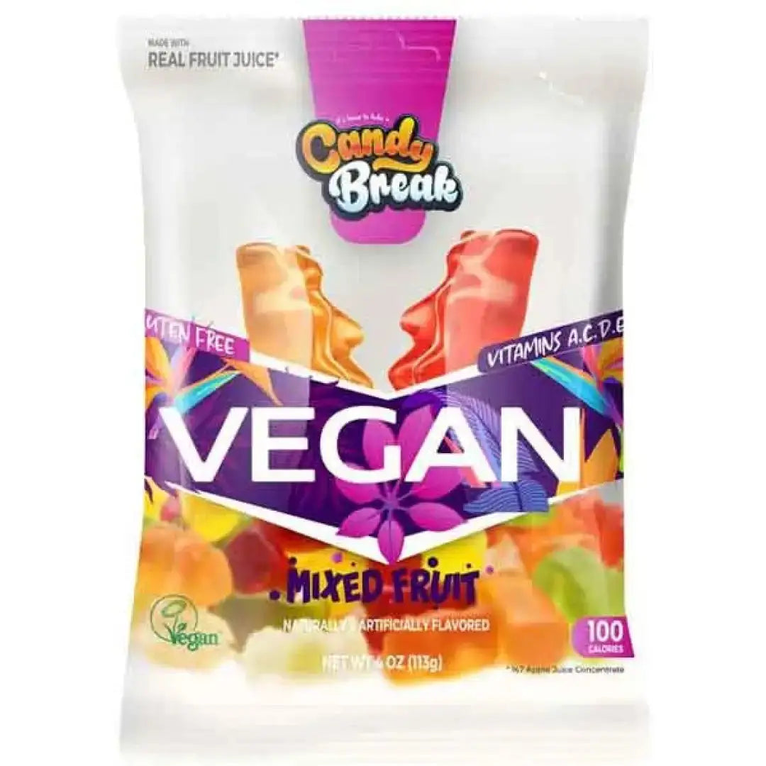 MIXED FRUIT VEGAN GUMMI BEARS