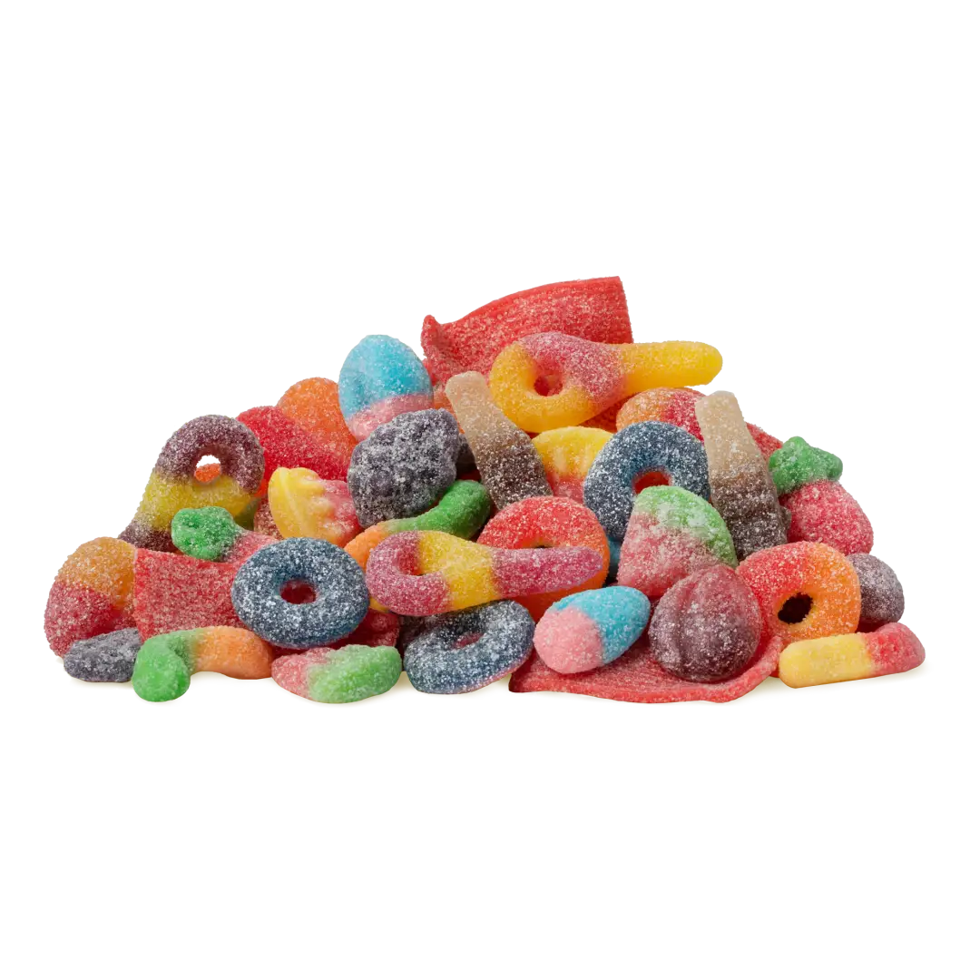 Mondoux Sweet Sixteen Sweet And Sour Mix Candy Bucket 675g Main image
