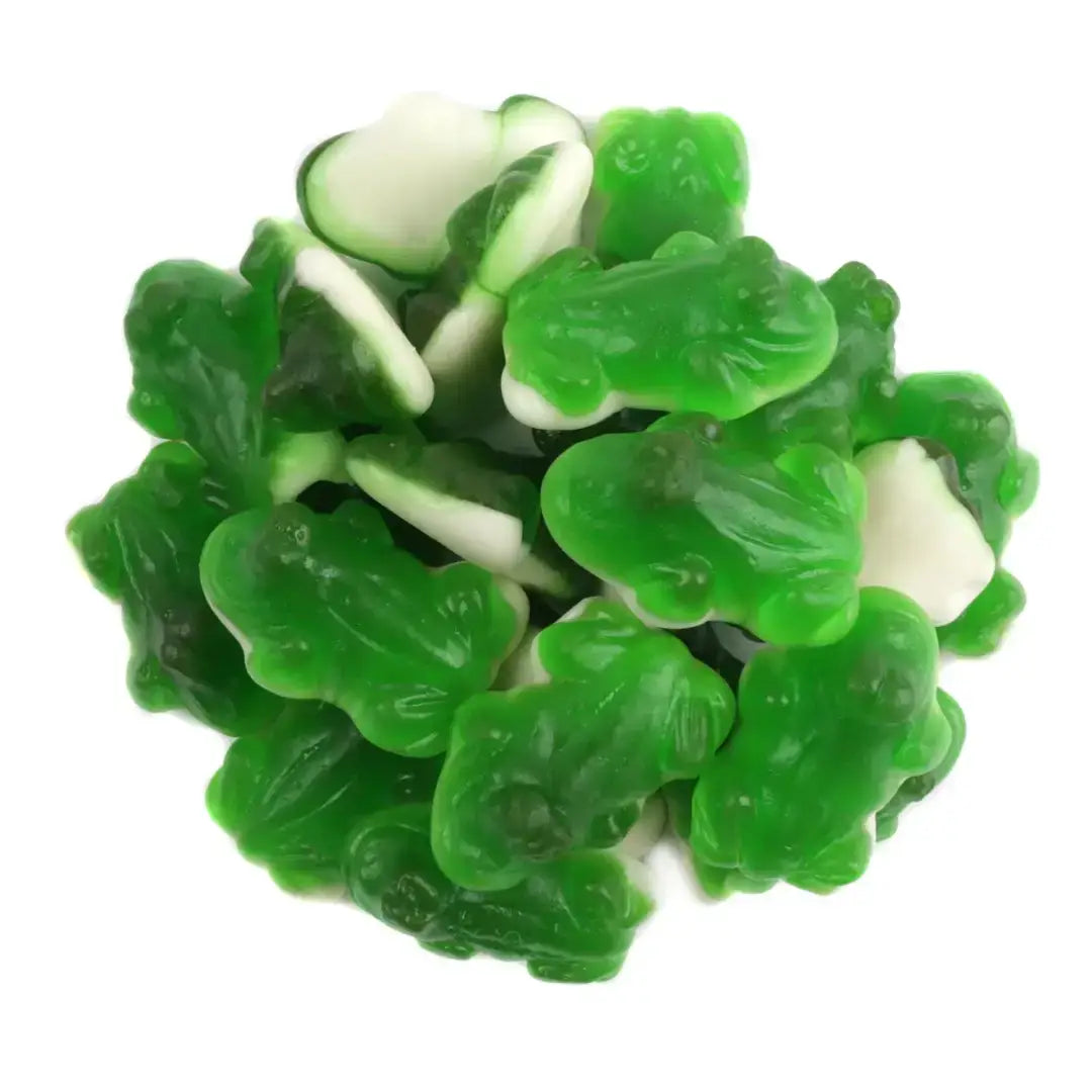 Mondoux Sweet Sixteen Green Frog Gummies 135g Bags Case
