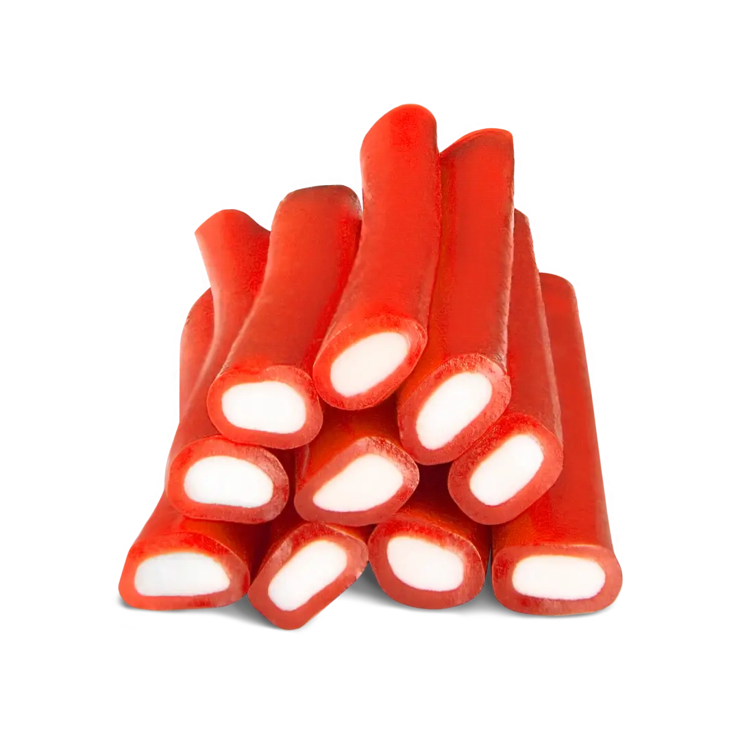 Mondoux Sweet Sixteen Strawberry Filled Licorice Candy 135g