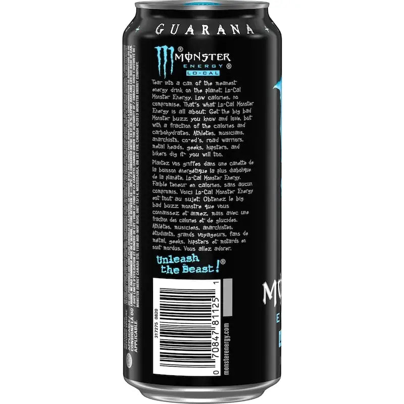Monster Energy Lo-Cal - 12x473.0 ml - Sports & Energy