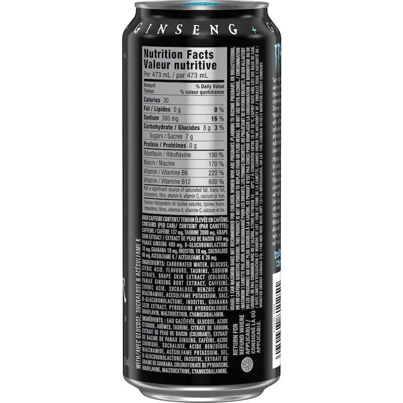 Monster Energy Lo-Cal - 12x473.0 ml - Sports & Energy