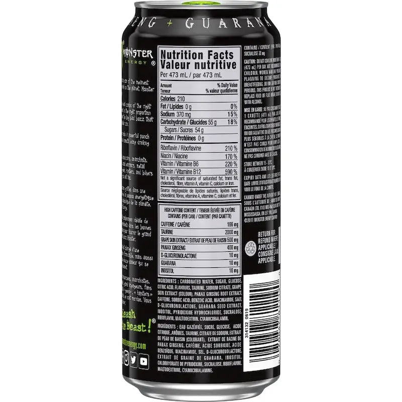 Monster Energy Original - 12x473.0 ml - Sports & Energy