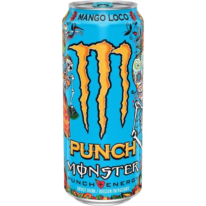 Monster Energy Punch Mango Loco - 12x473.0 ml - Energy