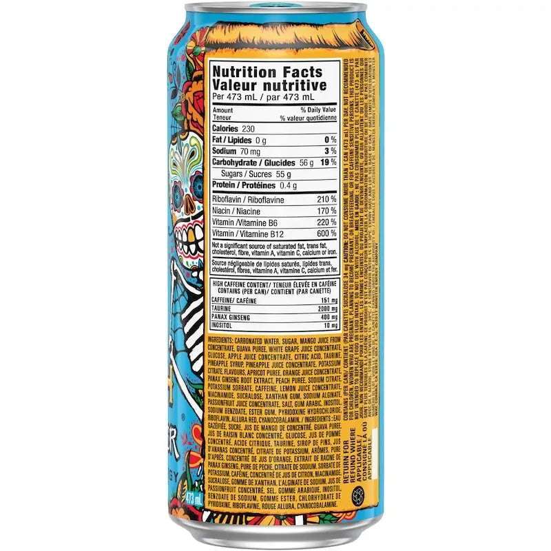 Monster Energy Punch Mango Loco - 12x473.0 ml - Energy