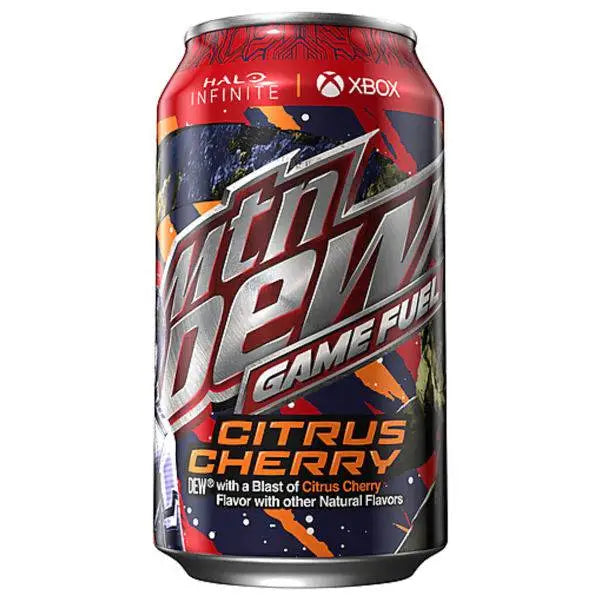 Mountain Dew Game Fuel Citrus Cherry Halon Infinite