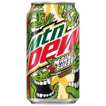 Mountain Dew Maui Burst soda - 355ml Can case12ct - soda