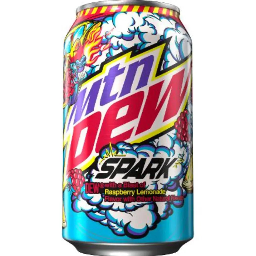 Mountain Dew Spark 12 fl oz cans 12 pack - Soda