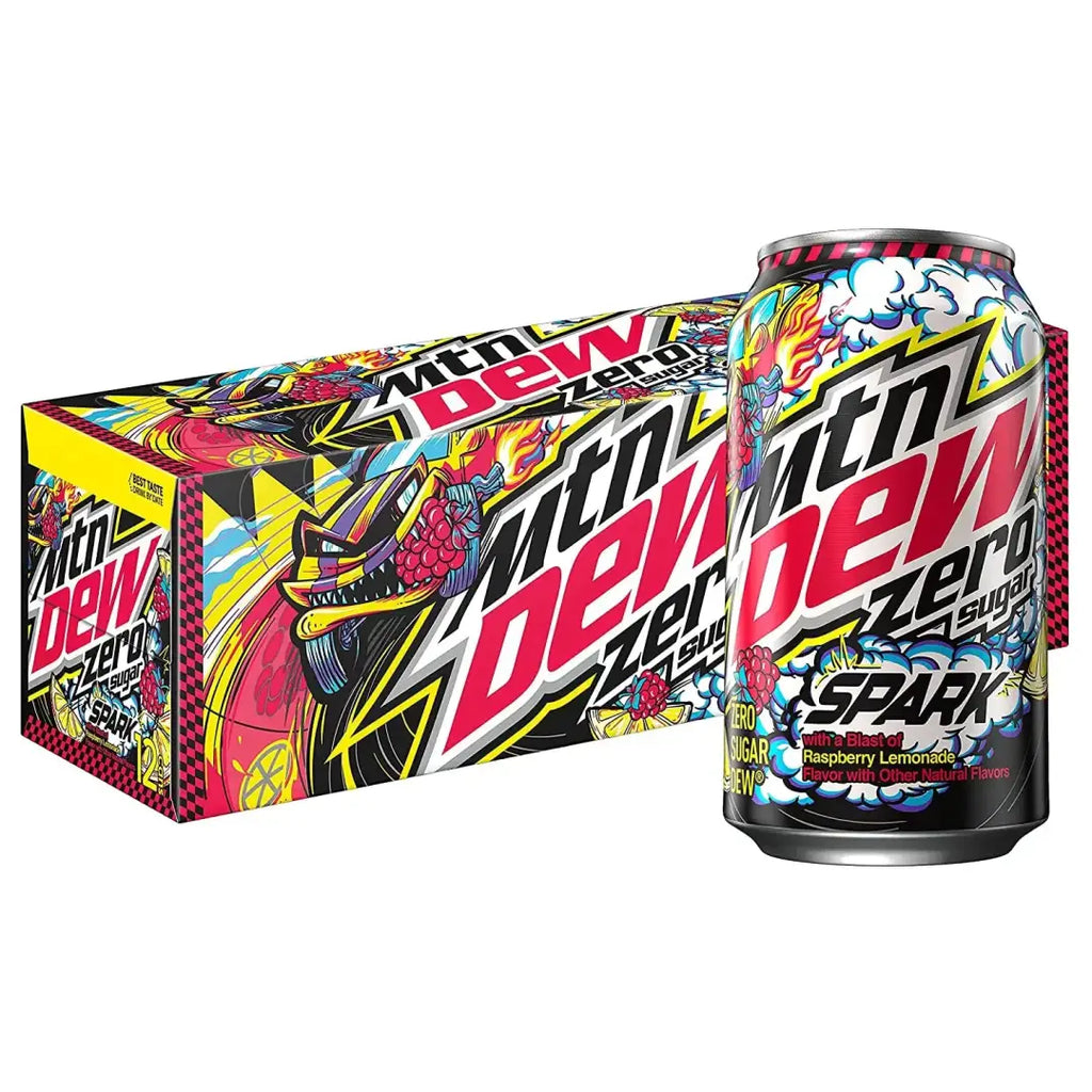 Mountain Dew Spark Zero 12 fl oz cans 12 pack - Soda