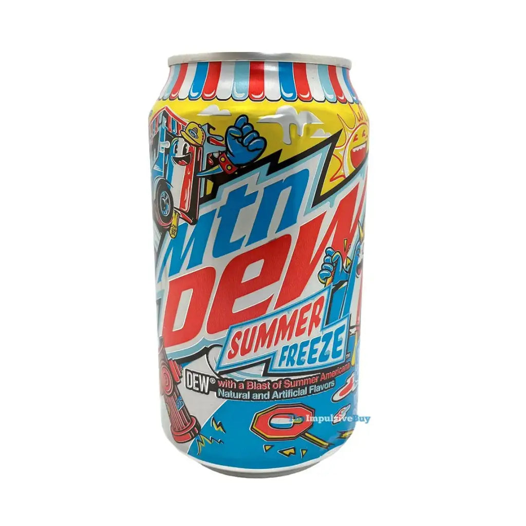 Mountain Dew Summer Freeze 12 fl oz cans 12 pack - Soda