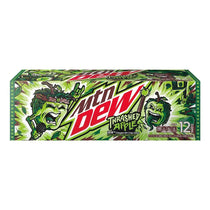 Mountain Dew Thrashed Apple Cans 12 oz Cans 12 Count - Soda