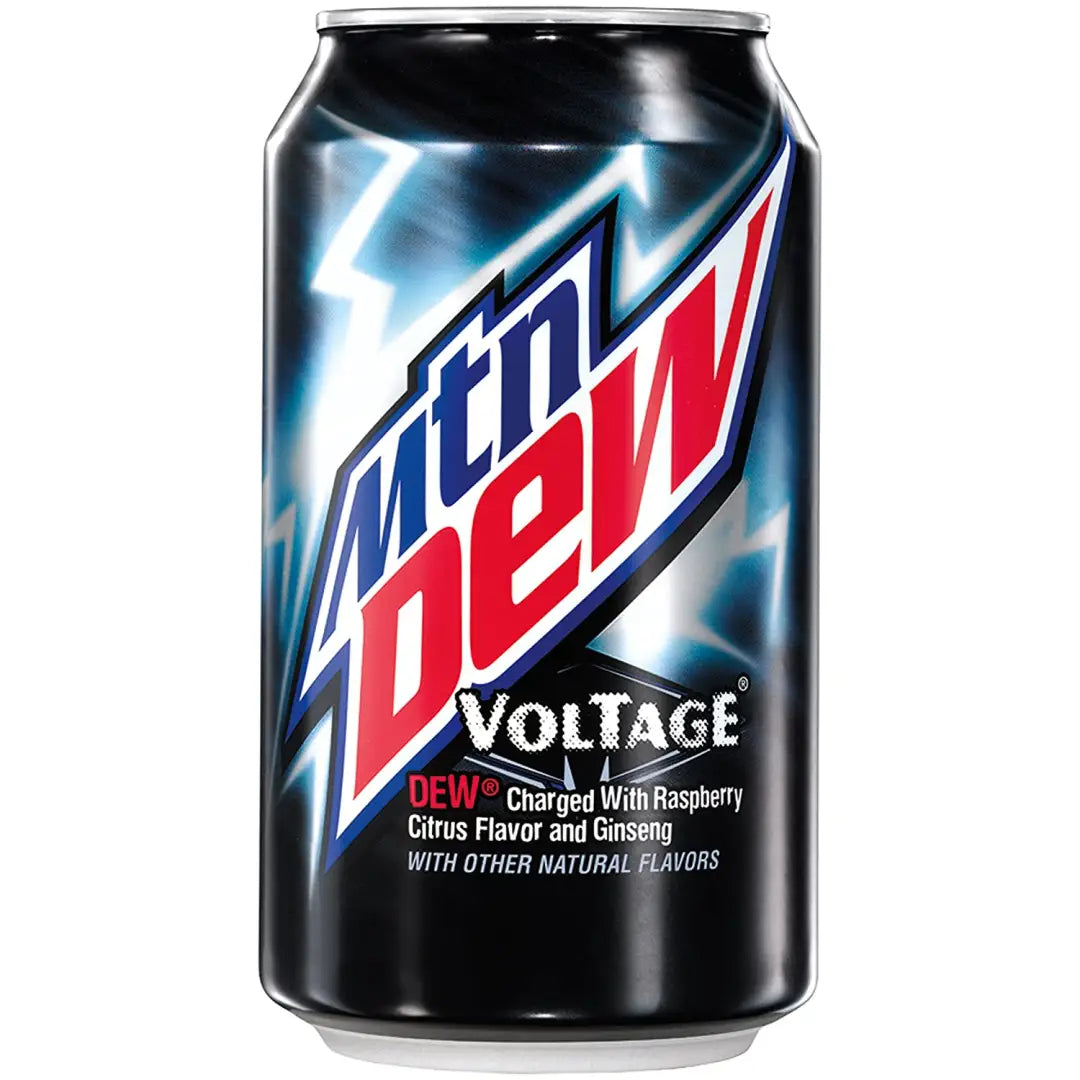 Mountain Dew Voltage 12 fl oz cans 12 pack - Soda