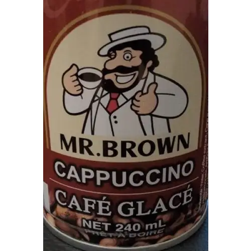 Mr brown cappuccino 24 - 8.12-Ounce Cans