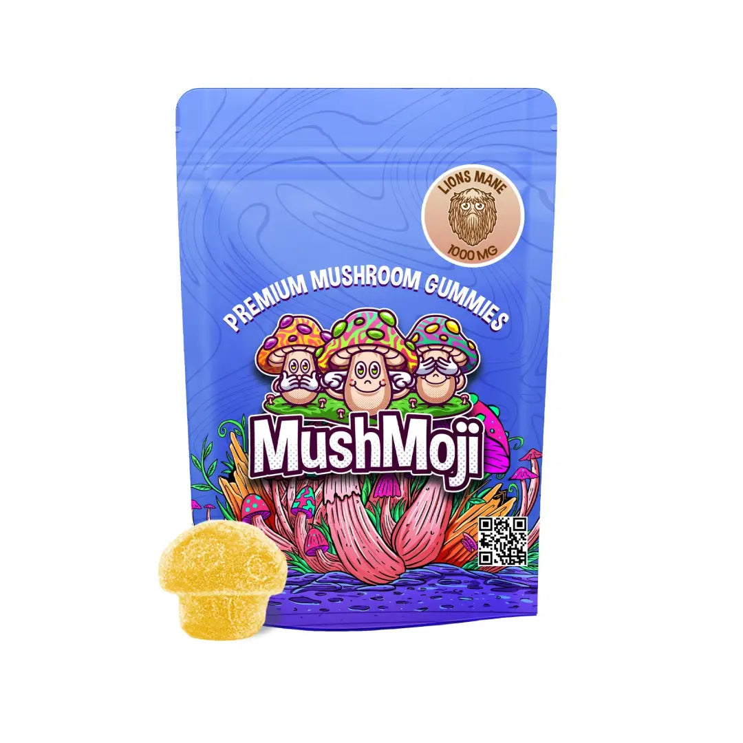 MushMoji Cordyceps Mushroom Gummies - gummy