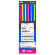 Neon Lazers Candy Straws - 120 CT GW - Candy