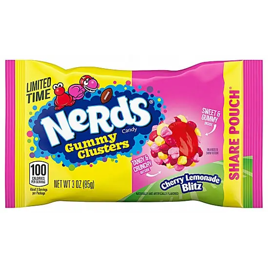 Nerds Gummy Clusters Cherry Lemonade Blitz (12 x 85g/3oz)