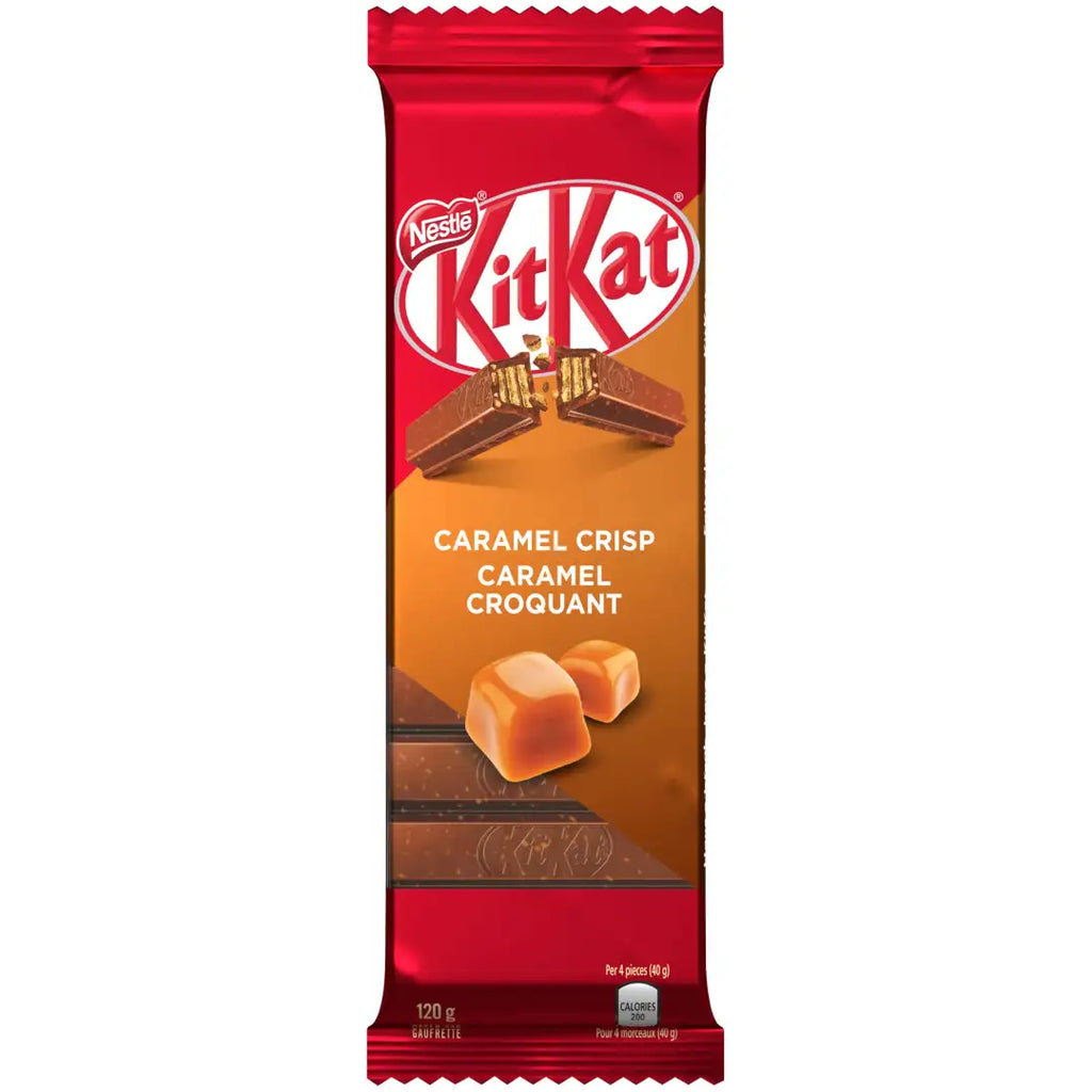 NESTE KITKAT Caramel Crisp Wafer Chocolate Bars 120 g x 15