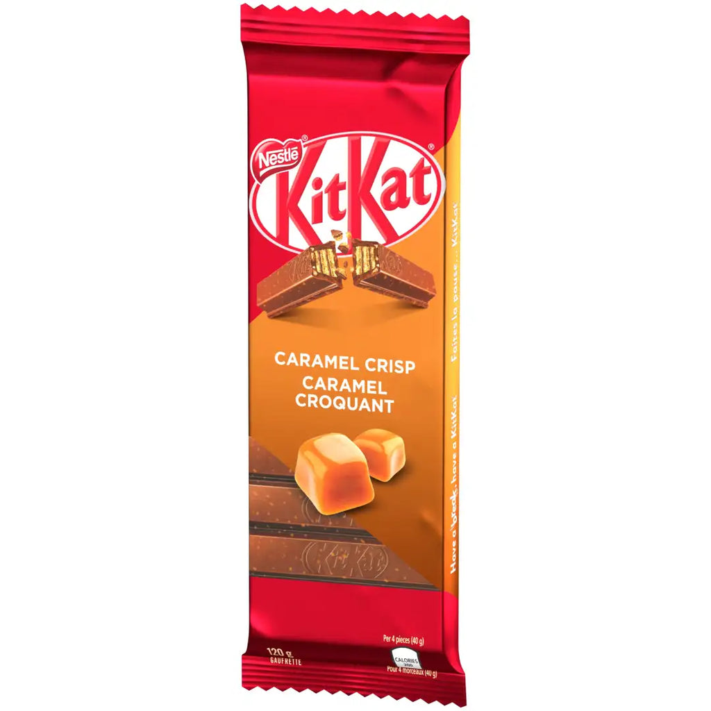 NESTE KITKAT Caramel Crisp Wafer Chocolate Bars 120 g x 15