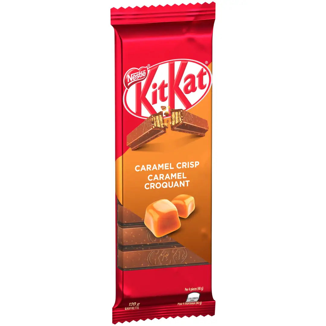 NESTE KITKAT Caramel Crisp Wafer Chocolate Bars 120 g x 15 Main image
