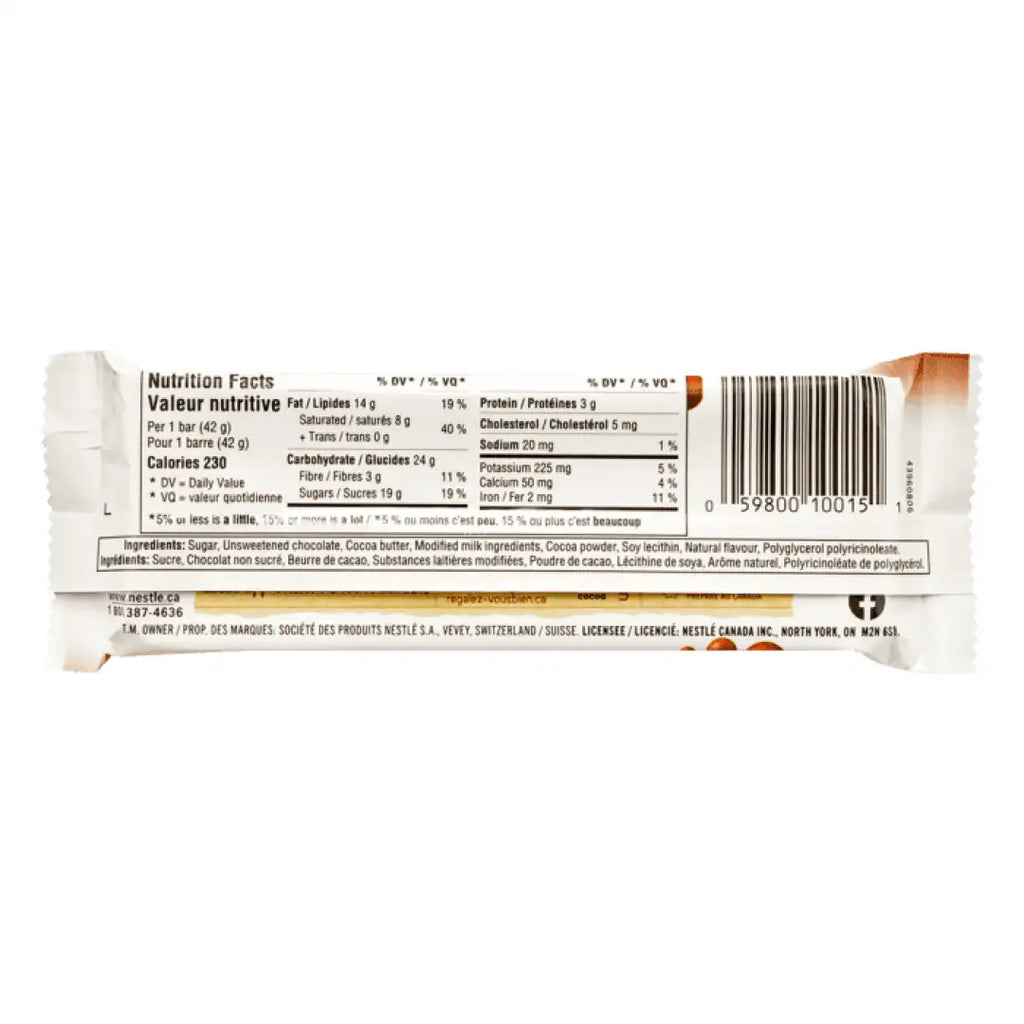 Nestle Aero Dark & Milk Chocolate Bar 42g x 24ct - candy bar