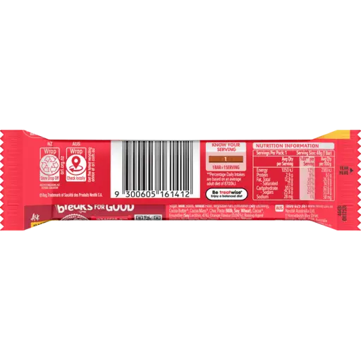 Nestle Australia Kit Kat Chunky Choc Orange 48g, case 36ct