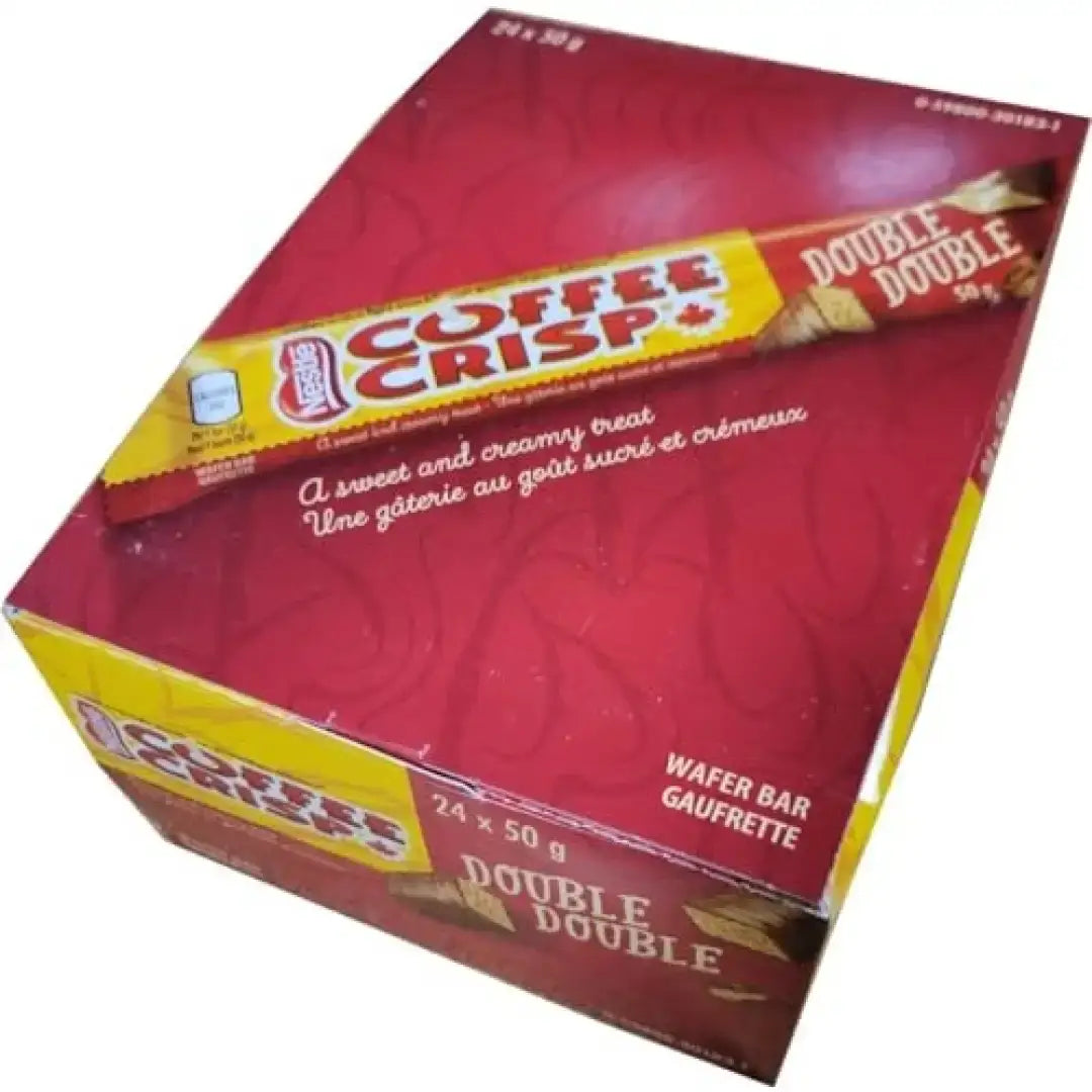 Nestle Coffee Crisp Double Double Chocolate Bars 50g/1.8