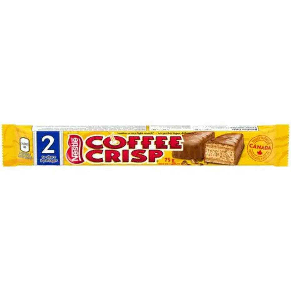 Nestle Coffee Crisp King Size Chocolate 75g/2.6oz. x 24ct