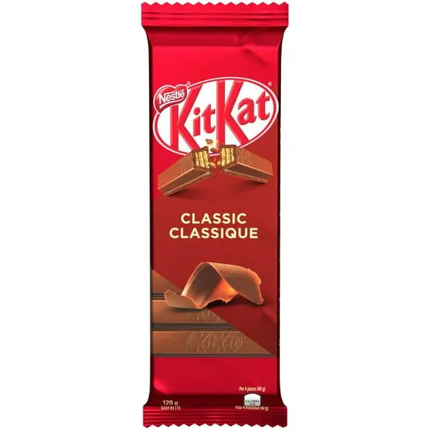 NESTLÉ KITKAT Classic Wafer Bar 120 g 15 ct case - candy bar