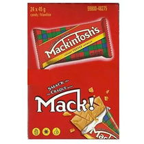 Nestle Mackintosh Creamy Toffee 45g case 24ct - candy bar