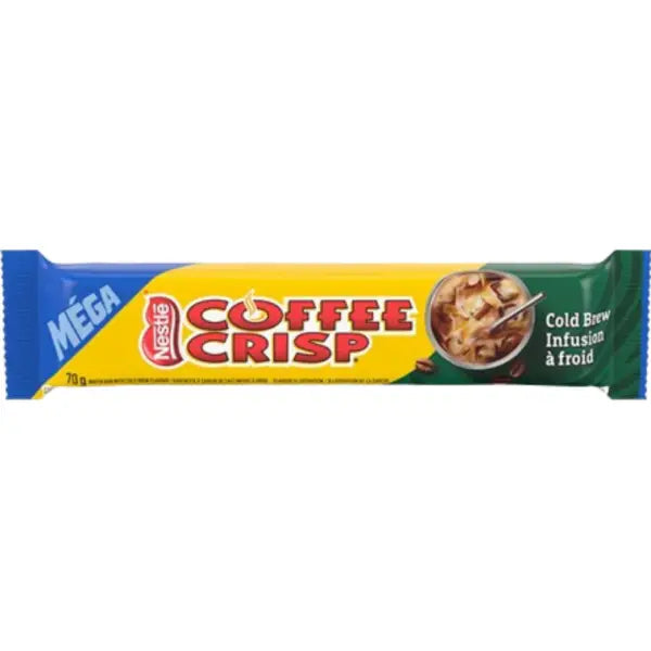 Nestle MEGA Coffee Crisp Cold Brew 24x70g - candy bar Main image
