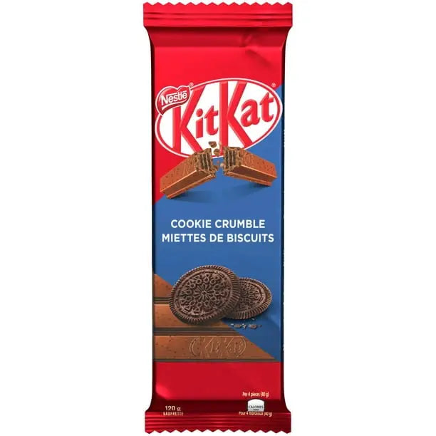 NESTLÉ® KITKAT® Cookie Crumble Wafer Bar 120 g case 15ct