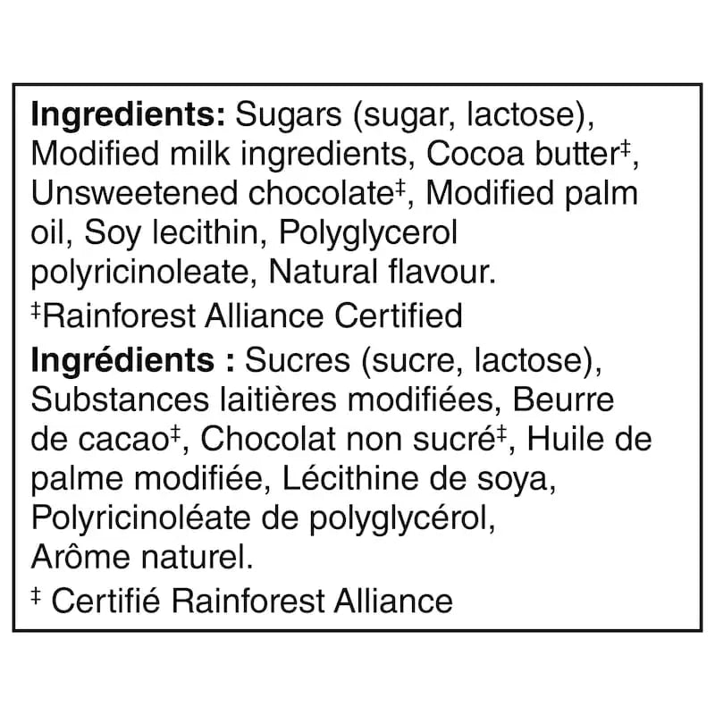 Nestlé SCOOPS Maple - 105 g Case 15ct - Chocolate