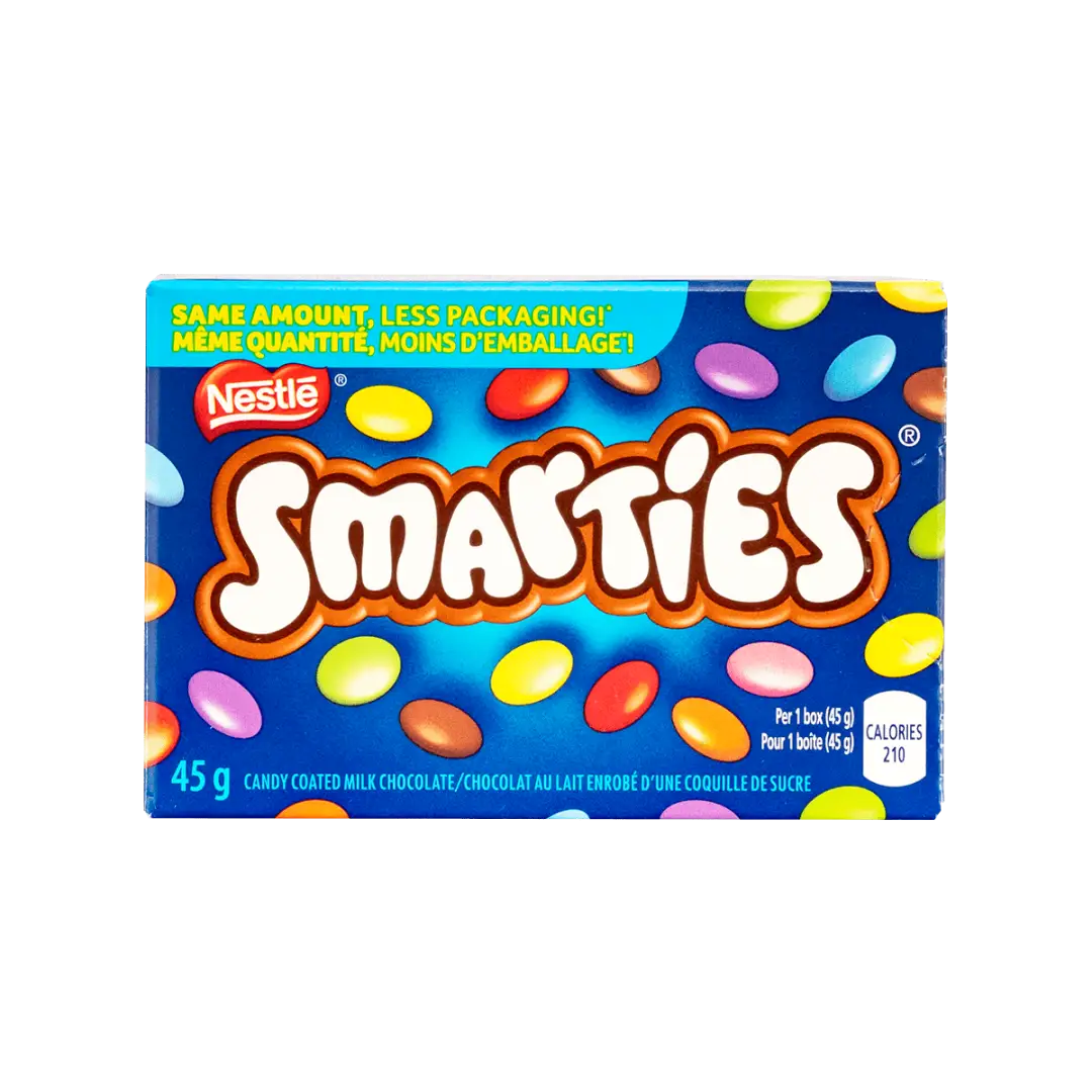 Nestle Smarties Candy Coated Milk Chocolate 45g case 24ct Main image