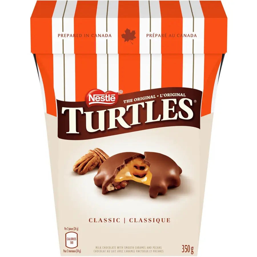 Nestlé Turtles Classic Recipe Holiday Gift Chocolates - 350