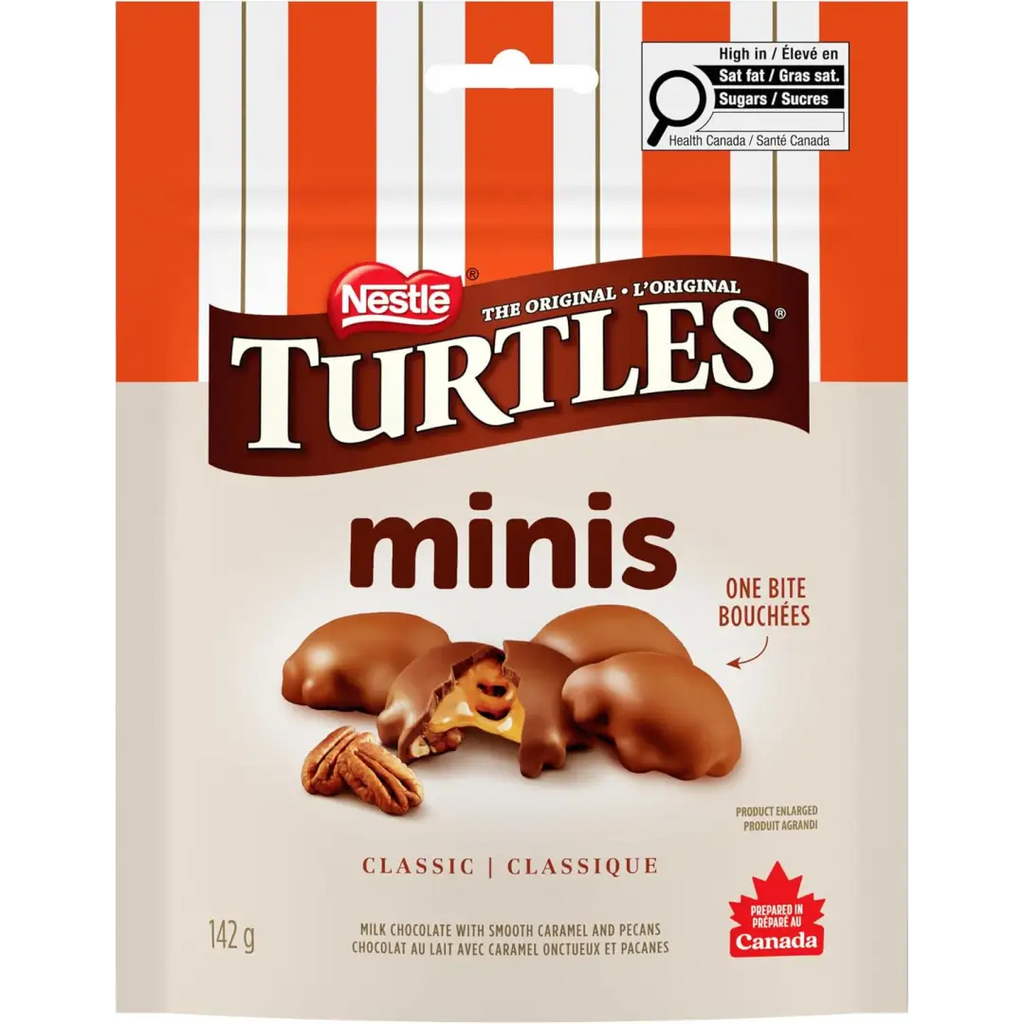 Nestle Turtles Minis Classic Recipe 142g - Chocolate